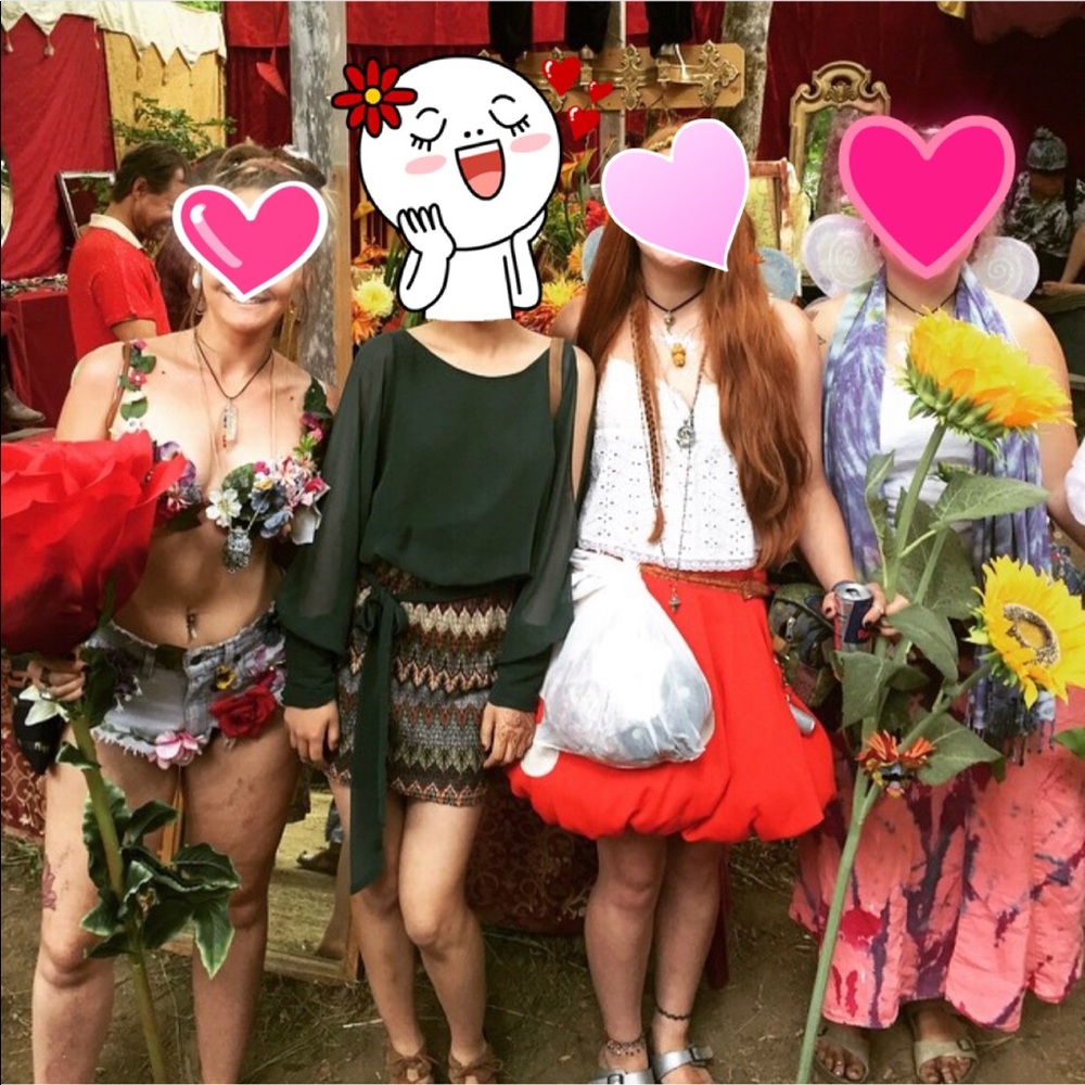 Vintage festival dress